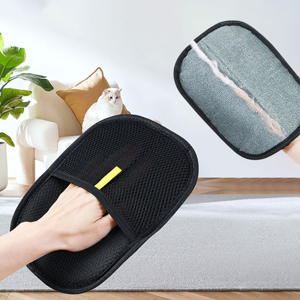 Tierhaar Handschuh – Doppelseitig, Sanft & Robust