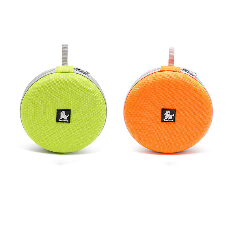 Reise-Futternapf für Hunde – Faltbar, 2-in-1 & Spielbar als Frisbee