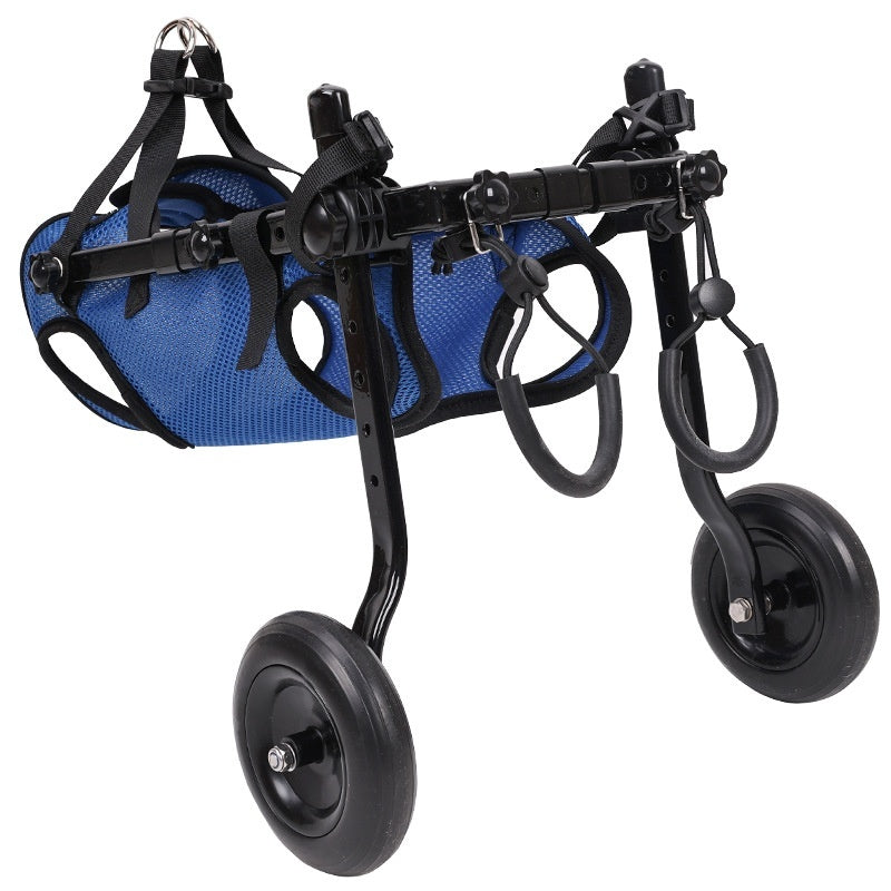 Rollstuhl für Hunde – Verstellbarer Reha-Gehwagen aus Aluminium