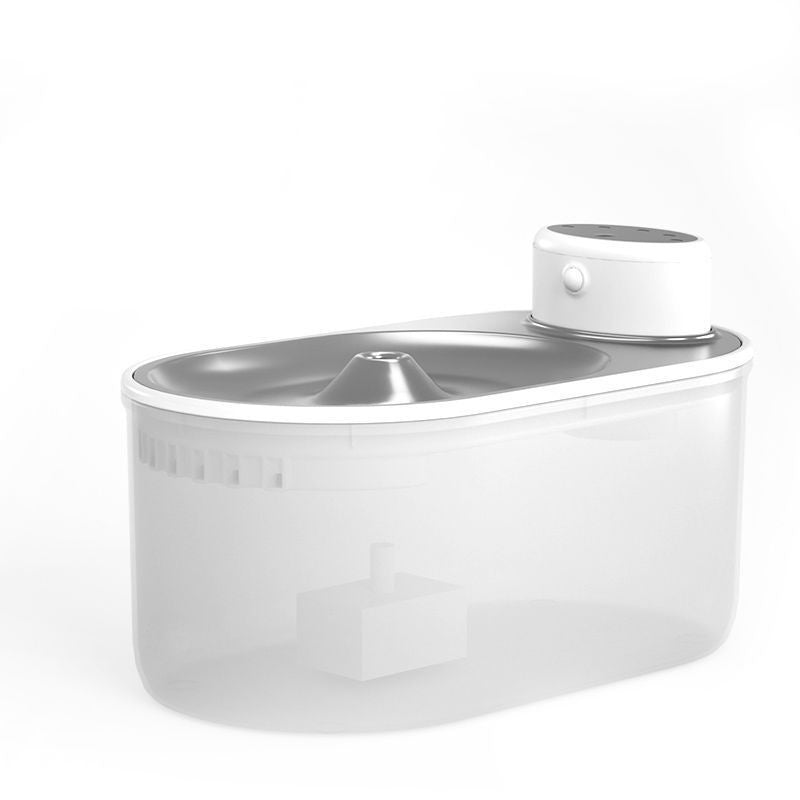 Kabelloser Haustier-Wasserspender – Edelstahl, Wiederaufladbar, Smart